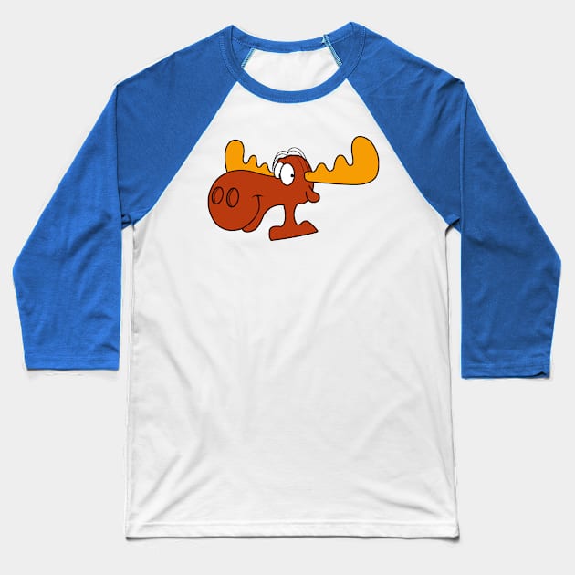 Bullwinkle Baseball T-Shirt by LuisP96